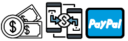Money Cash - E-transfer - Paypal